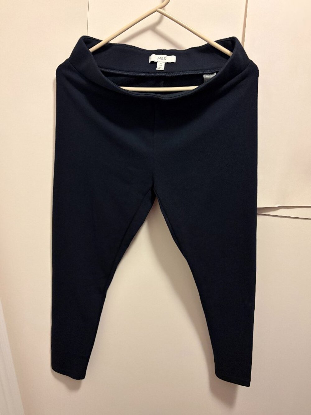 Marks and Spencer Women Cotton Rich Straight Leg Joggers – Brand New Condition